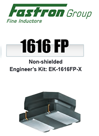 FASTRON 1616FP Wirewound SMD Choke for Compact Power Applications