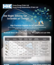 HK Crystal - High Precision Crystals for IoT Applications
