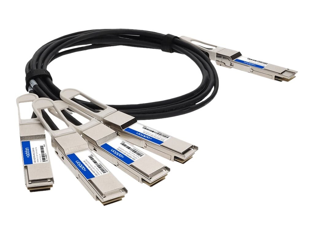 QDD-2QSFP56-400-CU1M-AO | ADDON
