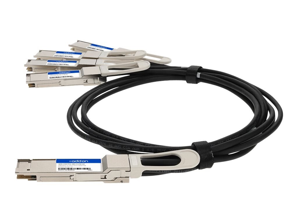 QDD-4QSFP56-400-CU1M-AO | ADDON