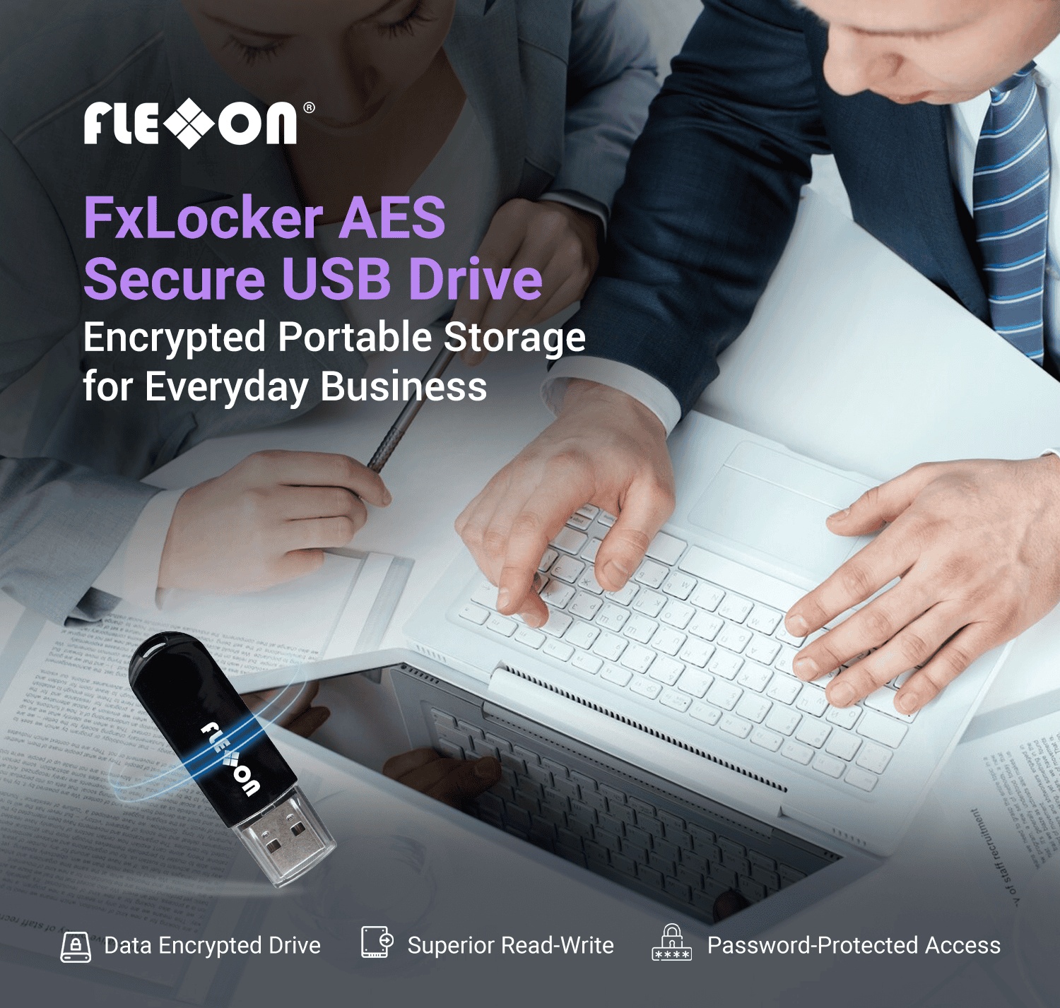 Fxlocker USB flash drive