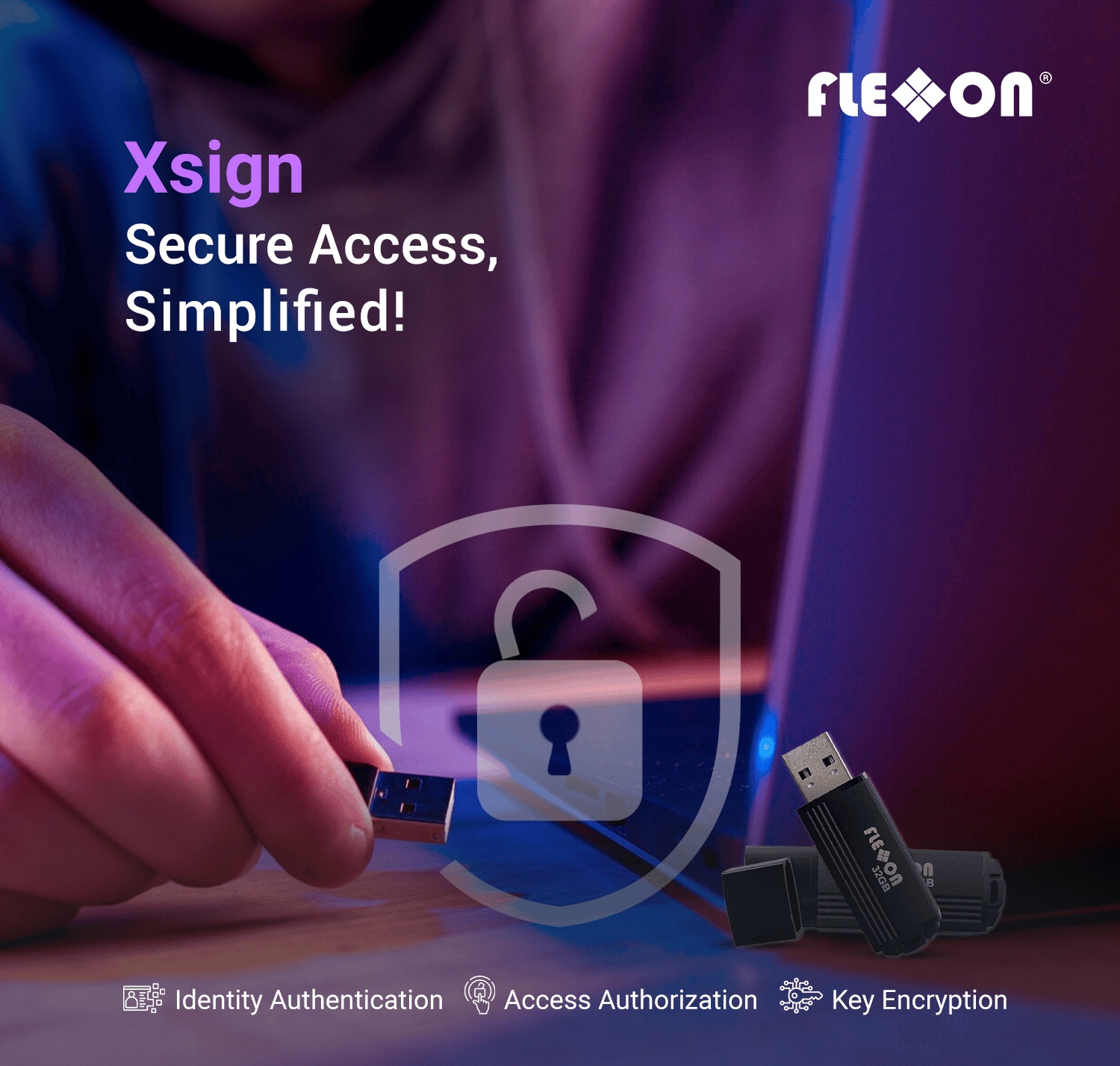 Xsign USB flash drive