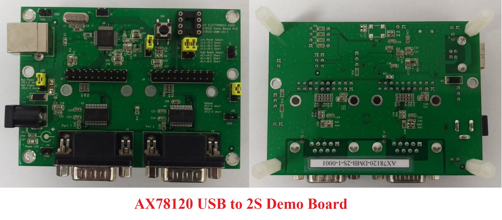 AX78120-DMB-2S-1 DEMO BOARD | ASIX