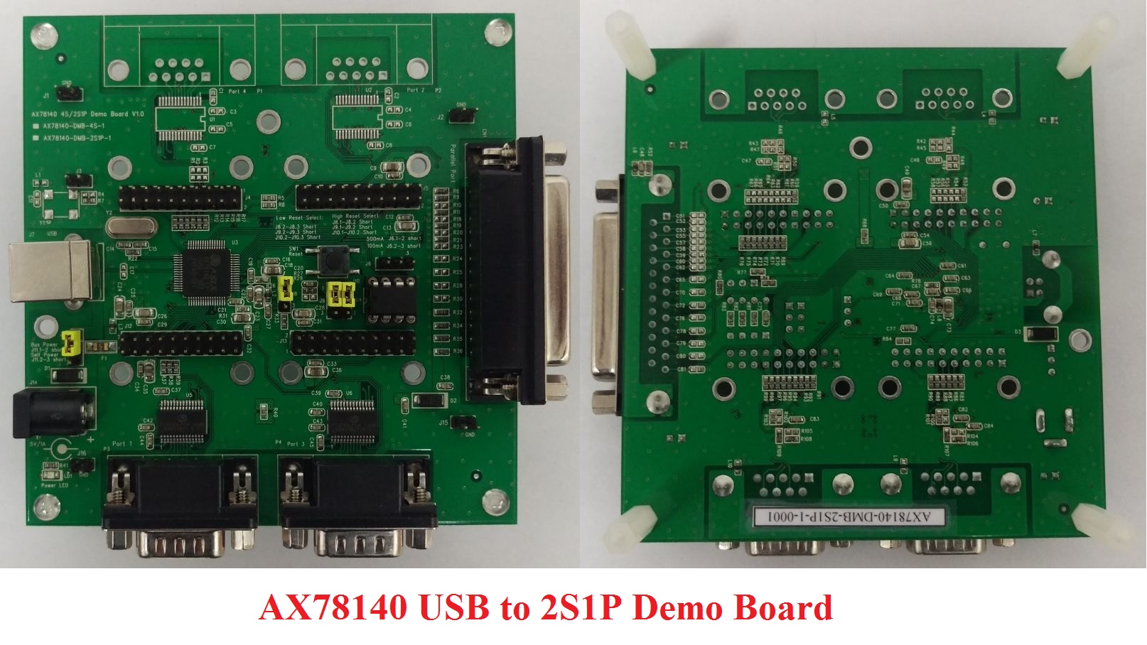 AX78140-DMB-2S1P-1 DEMO BOARD | ASIX