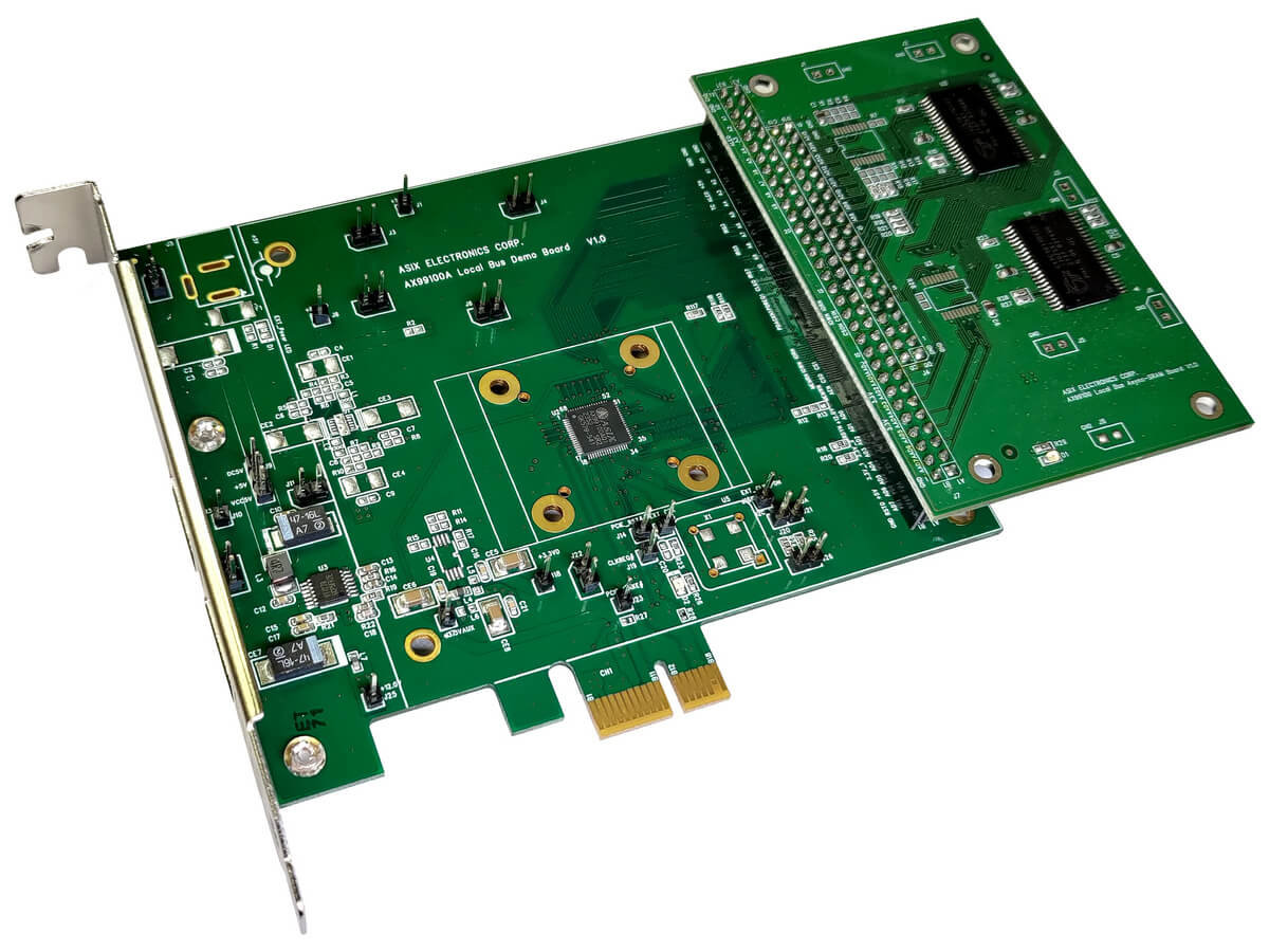 AX99100A LOCAL BUS DEMO BOARD | ASIX