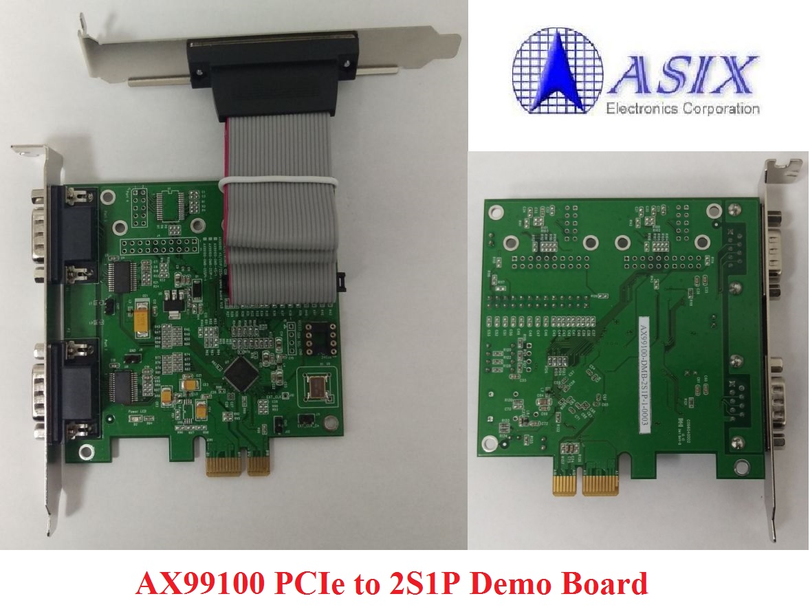 AX99100-DMB- 2S1P-1 DEMO BOARD | ASIX