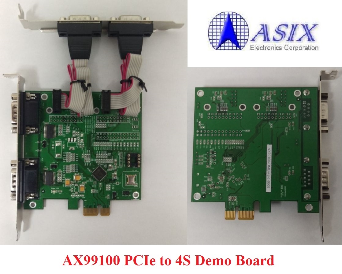 AX99100-DMB-4S-1 DEMO BOARD | ASIX