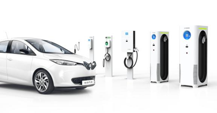 Mornsun Charging STations and an Electric Vehicle Stations
